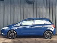 Used Vauxhall Corsa SRi 75 HP (55 kW) 2018 Blue Hatchback