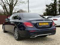Used Mercedes E350 AMG line 2020 Blue Sedan