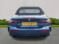Used BMW 420 M Sport 184 HP (135 kW) 2022 Blue Cabriolet
