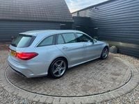 Used Mercedes C200 AMG line 184 HP (135 kW) 2014 Silver Estate