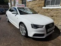 Used Audi A5 S-Line 190 HP (139 kW) 2016 White Coupe