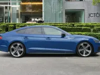 Used Audi A5 Black Edition 147 HP (108 kW) 2019 Blue Coupe