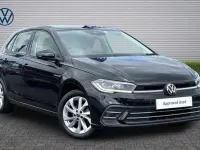 Used VW Polo Style 95 HP (69 kW) 2022 Black Hatchback