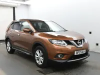 Used Nissan X-Trail Acenta 130 HP (95 kW) 2017 Orange SUV