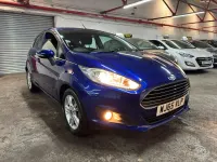 Used Ford Fiesta Zetec 2015 Blue Hatchback