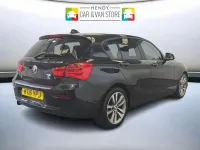 Used BMW 118 Sport Line 2016 Black Hatchback