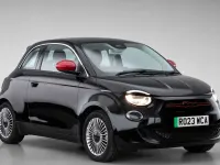 Used Fiat 500e Red 86 kW (118 HP) 2023 Black Hatchback