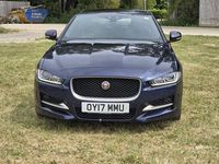 Used Jaguar XE R-Sport 180 HP (132 kW) 2017 Blue Sedan