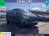 Used Ford Transit Custom Limited 130 HP (95 kW) 2021 Black Van