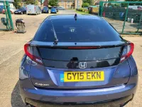 Used Honda Civic SE Plus 2015 Blue Hatchback
