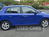 Used Skoda Fabia SE 60 HP (44 kW) 2020 Blue Hatchback