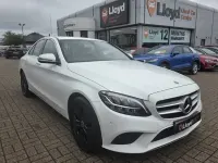 Used Mercedes C200 2018 White Sedan