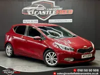 Used Kia Ceed 126 HP (92 kW) 2013 Red Hatchback