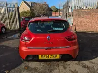 Used Renault Clio Dynamique 75 HP (55 kW) 2014 Red Hatchback