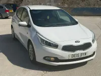 Used Kia Ceed 2015 White Hatchback
