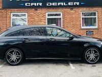 Used Mercedes CLA220 Shooting Brake AMG line 177 HP (130 kW) 2017 Black Estate