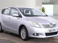 Used Toyota Verso 132 HP (97 kW) 2012 Silver MPV