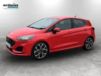 Second-hand Ford Fiesta ST-Line X 125 CP (91 kW) 2023 Roșu Hatchback
