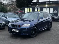 Used BMW X3 M Sport 184 HP (135 kW) 2012 Blue SUV