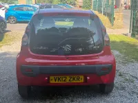 Used Citroën C1 68 HP (50 kW) 2012 Red Hatchback