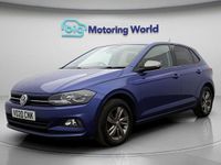 Used VW Polo Match 95 HP (69 kW) 2020 Blue Hatchback