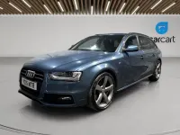 Used Audi A4 Black Edition 150 HP (110 kW) 2015 Blue Estate