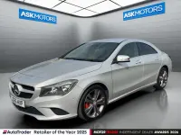 Used Mercedes CLA220 177 HP (130 kW) 2015 Silver Coupe