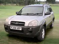 Used Hyundai Tucson 140 HP (102 kW) 2008 Silver SUV