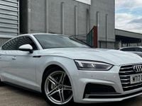 Used Audi A5 Sportback S-Line 218 HP (160 kW) 2017 White Hatchback