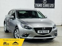 Begagnad Mazda 3 120 HK (88 kW) 2016 Silver Halvkombi