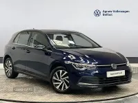 Used VW Golf VIII Style 204 HP (150 kW) 2022 Blue Hatchback