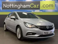 Used Vauxhall Astra Elite 150 HP (110 kW) 2016 Silver Hatchback