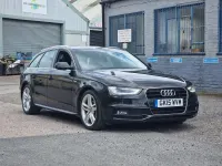 Used Audi A4 S-Line 2015 Black Estate