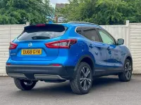 Used Nissan Qashqai 360º 115 HP (84 kW) 2018 Blue SUV