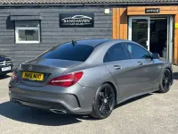 Used Mercedes CLA220 AMG line 177 HP (130 kW) 2016 Grey Coupe
