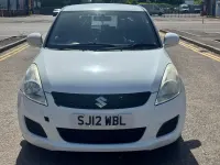 Used Suzuki Swift 94 HP (69 kW) 2012 White Hatchback