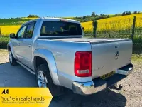 Begagnad VW Amarok Highline 180 HK (132 kW) 2013 Silver Pickup