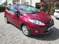 Used Ford Fiesta Zetec 82 HP (60 kW) 2008 Red Hatchback