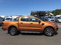Used Ford Ranger Wildtrack 2020 Orange Pickup