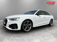 Used Audi A4 Black Edition 161 HP (118 kW) 2020 White Sedan