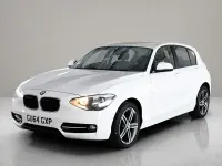 Used BMW 116 Sport Line 2014 White Hatchback