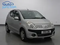 Used Nissan Pixo N-TEC 68 HP (50 kW) 2009 Silver Hatchback