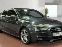 Used Audi A5 S-Line 190 HP (139 kW) 2016 Grey Coupe