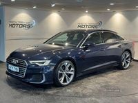 Used Audi A6 S-Line 204 HP (150 kW) 2022 Blue Sedan