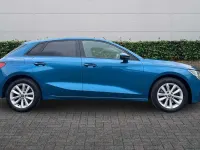 Used Audi A3 150 HP (110 kW) 2020 Blue Sedan