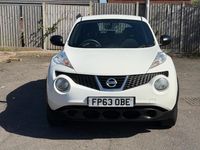 Used Nissan Juke Visia 110 HP (80 kW) 2013 White SUV