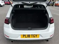 Used VW Golf VII GTI 245 HP (180 kW) 2018 White Hatchback