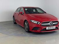 Used Mercedes A180 AMG line 136 HP (100 kW) 2019 Red Hatchback