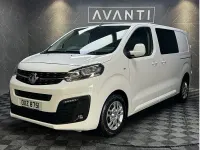 Used Vauxhall Vivaro Sportive 120 HP (88 kW) 2020 White MPV