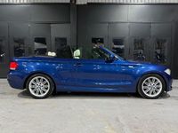 Used BMW 120 Cabriolet M Sport 177 HP (130 kW) 2010 Blue Cabriolet